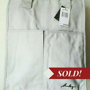 HURLEY Grey Canvas Tote / Bag *NEW WT*